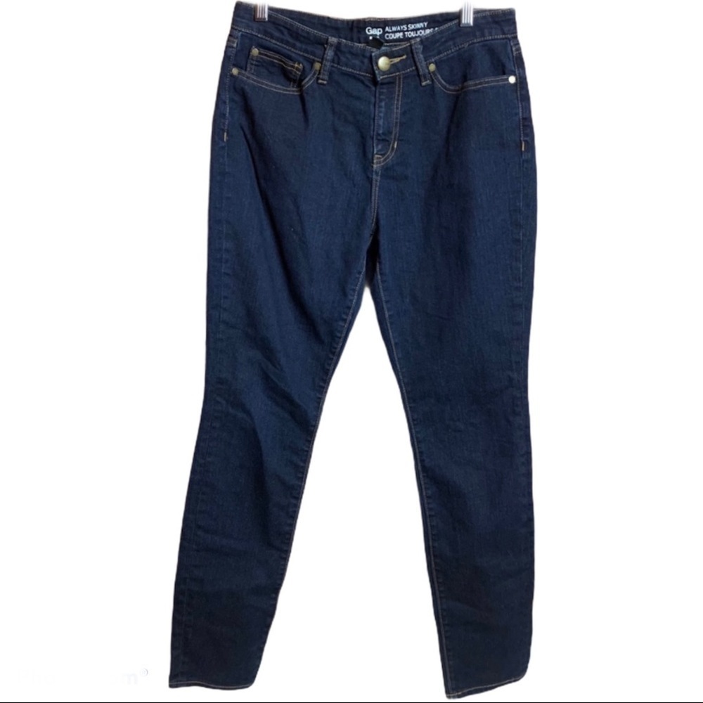 🔥Gap Always Skinny Dark Wash  Jeans US 8